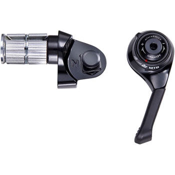 microSHIFT Right Bar End Shifter, 12-Speed Mountain, Shimano Compatible - Shifters - Bicycle Warehouse