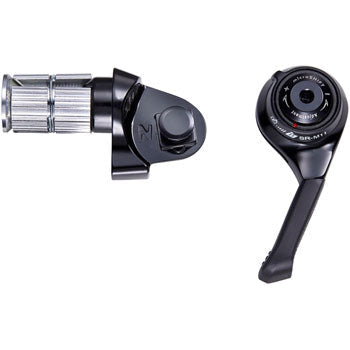 microSHIFT Right Bar End Shifter, 11-Speed Mountain, SRAM Compatible - Shifters - Bicycle Warehouse