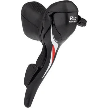 microSHIFT R10 Right Drop Bar Shift Lever - 10-Speed, Shimano Compatible - Shifters - Bicycle Warehouse