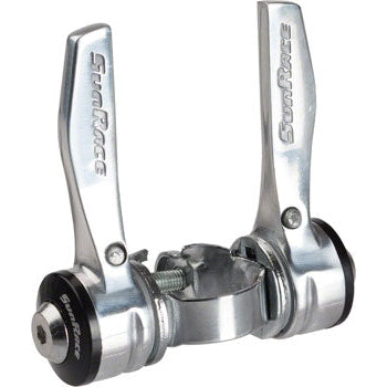 SunRace SLR 80 8 Speed Clamp-On Shifters 28.6mm Clamp Size - Shifters - Bicycle Warehouse