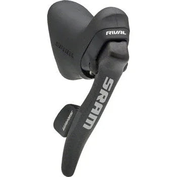 SRAM Rival 10-Speed DoubleTap Right Shift/Brake Lever, Carbon Fiber Lever Blade - Shifters - Bicycle Warehouse