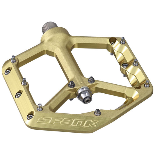 Spank Oozy Reboot LTD Gold Bike Pedals - Pedals - Bicycle Warehouse