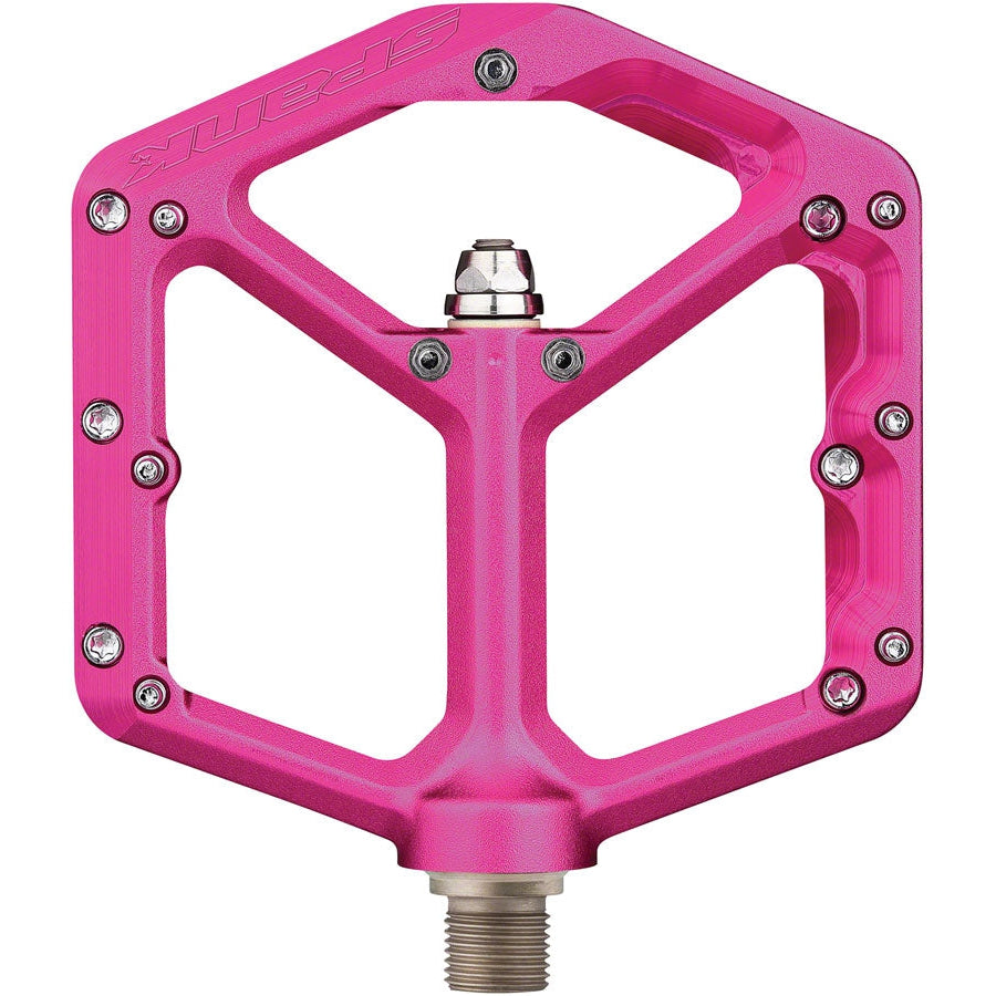 Spank Oozy Reboot Mountain Bike Pedals, Pink - Pedals - Bicycle Warehouse