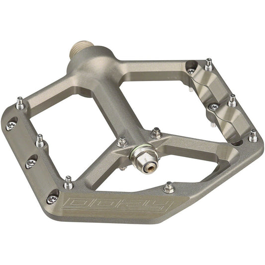 Spank Oozy Reboot Mountain Bike Pedals, Silver - Pedals - Bicycle Warehouse