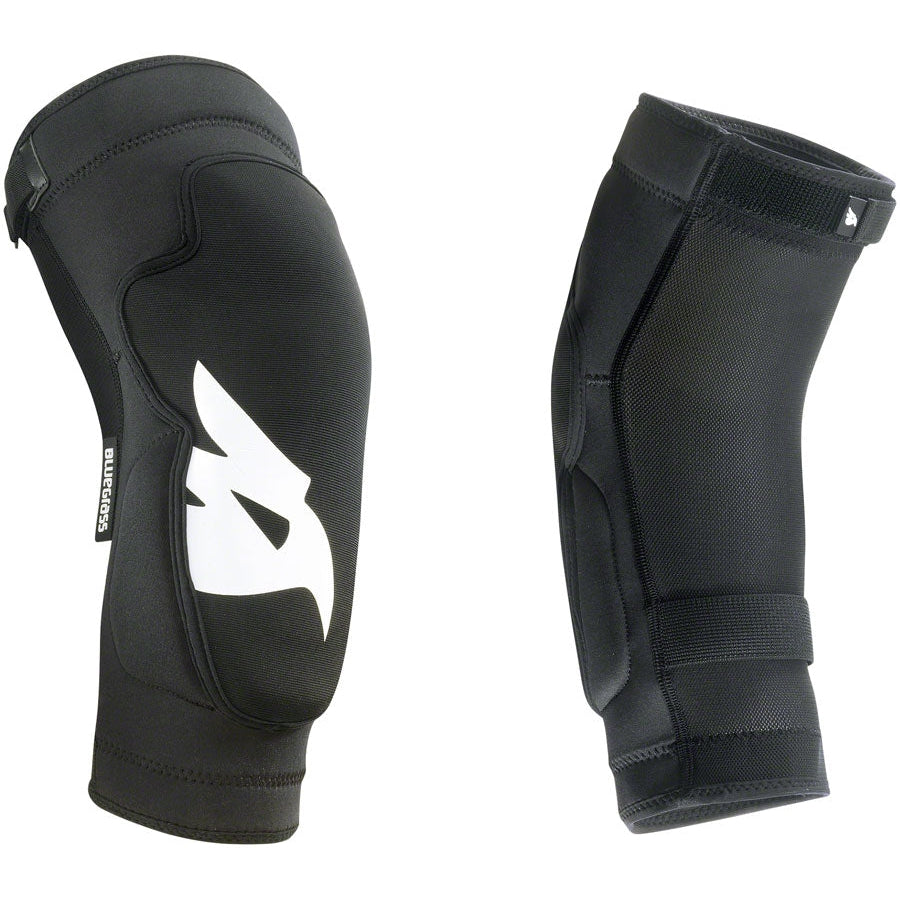Bluegrass Solid Mountain Bike Knee Pads - Black - Protective - Bicycle Warehouse