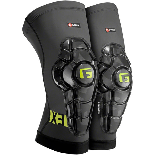 G-Form Pro-X3 Mountain Bike Knee Guards - Gray - Protective - Bicycle Warehouse