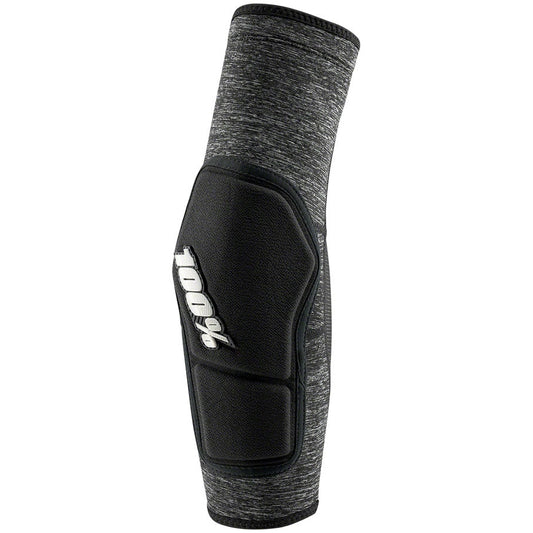 100% Ridecamp Mountain Bike Elbow Guards - Gray - Protective - Bicycle Warehouse
