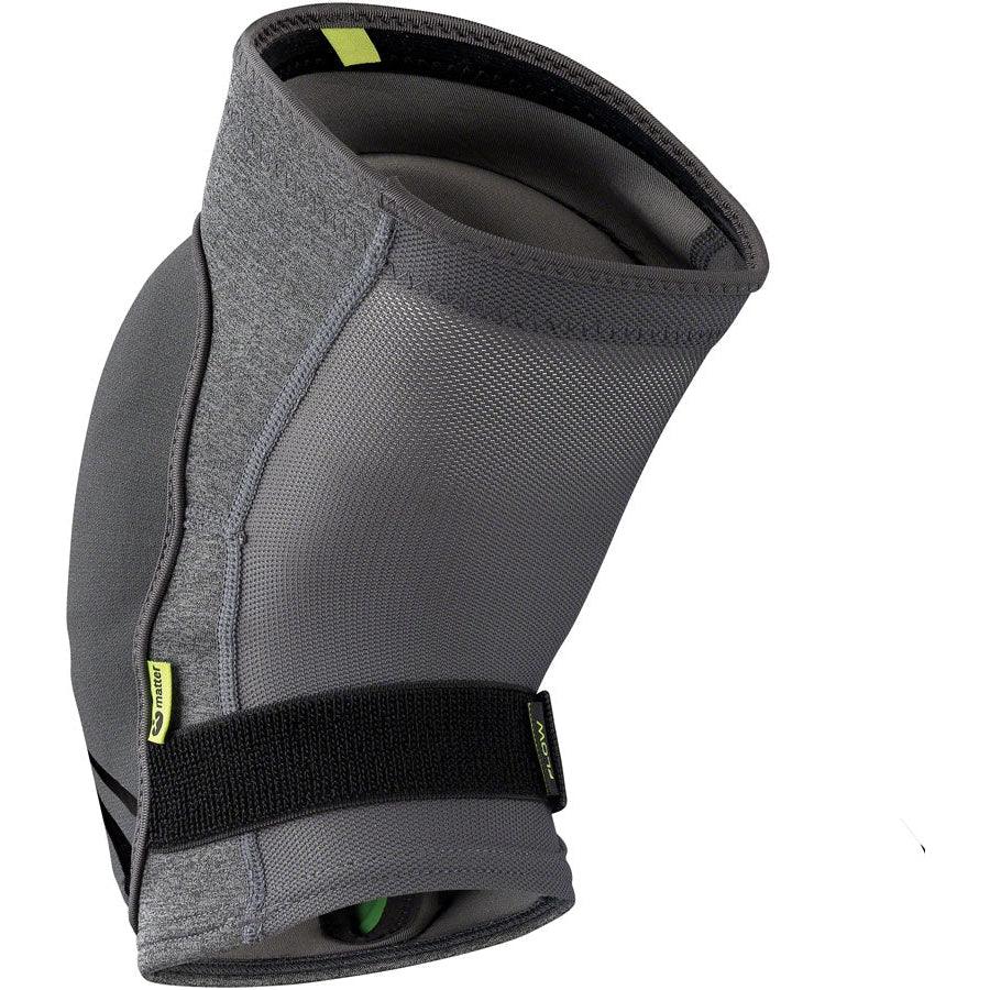 iXS Flow Evo+ Mountain Bike Knee Pads - Gray - Protective - Bicycle Warehouse