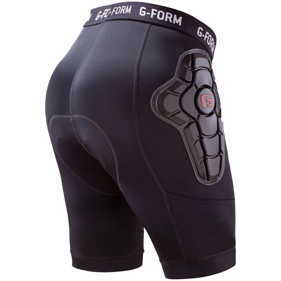 G-Form Pro-X3 Bike Men's Mountain Bike Short Liner - Black - Protective - Bicycle Warehouse