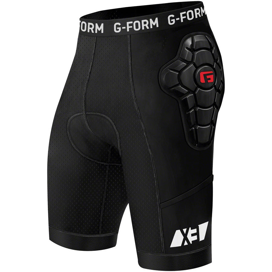 G-Form Pro-X3 Bike Men's Mountain Bike Short Liner - Black - Protective - Bicycle Warehouse