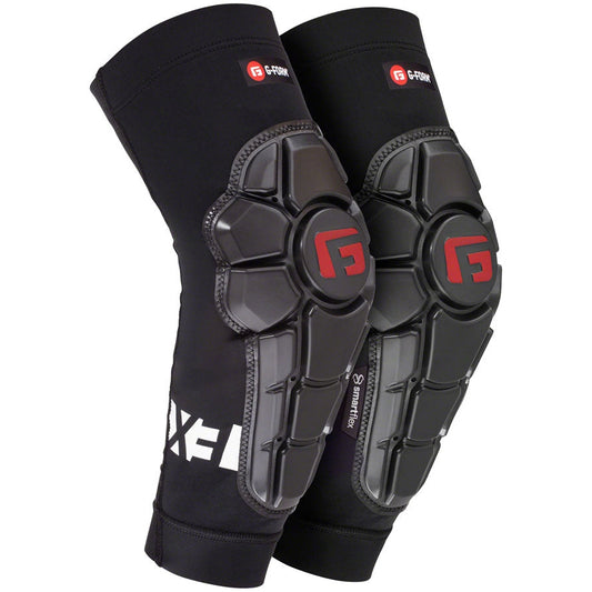G-Form Pro-X3 Youth Mountain Bike Elbow Guard - Gray/Red - Protective - Bicycle Warehouse