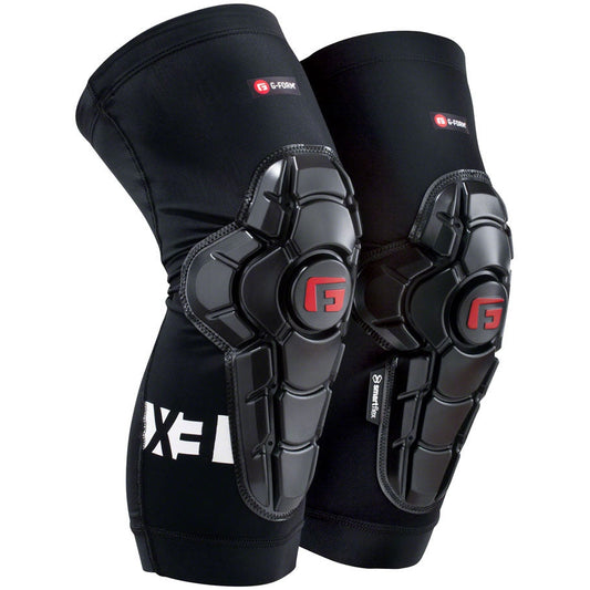 G-Form Pro-X3 Youth Mountain Bike Knee Guards - Black - Protective - Bicycle Warehouse