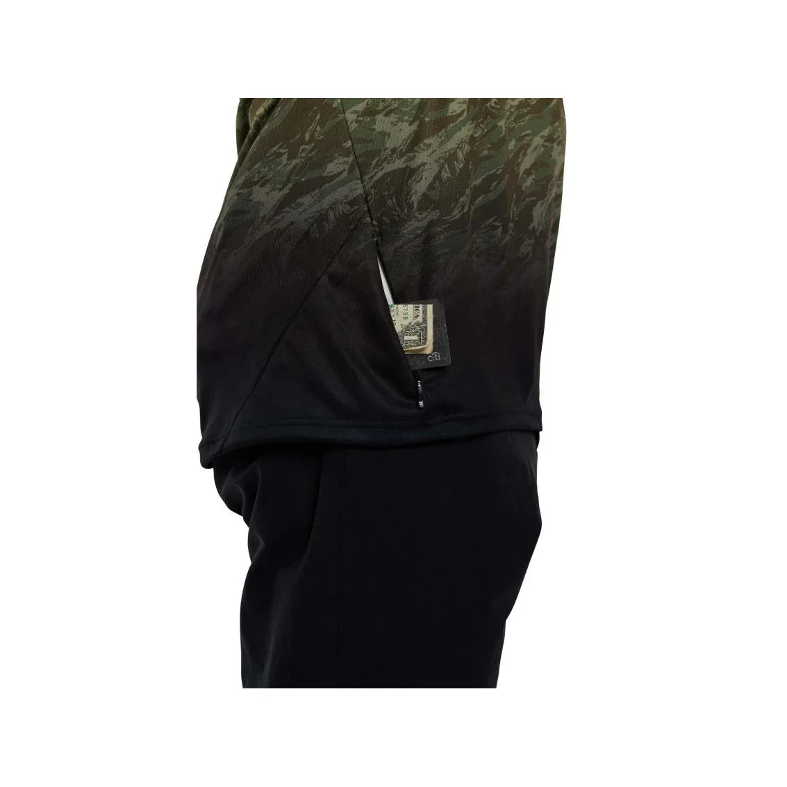 Giant CUORE Men's Progression Mountain Bike Jersey - Green Camo - Jerseys - Bicycle Warehouse