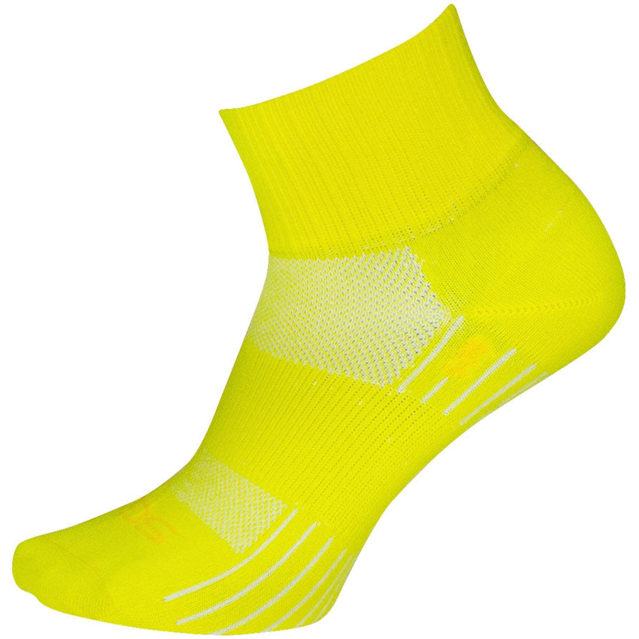SockGuy Yellow Sugar SGX Bike Socks - Yellow - Socks - Bicycle Warehouse