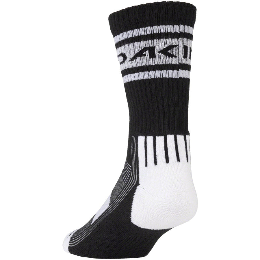 Dakine Step Up Bike Socks - Black/White - Socks - Bicycle Warehouse