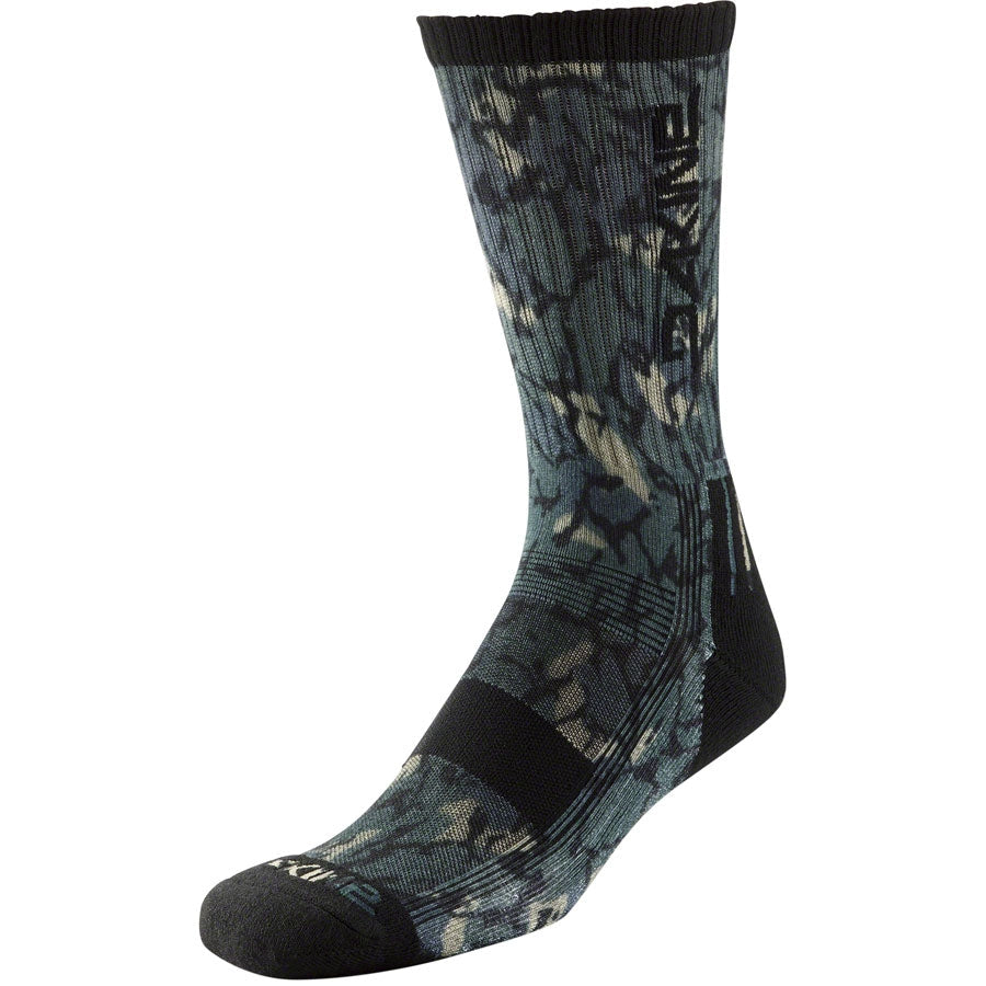 Dakine Step Up Bike Socks - Gray - Socks - Bicycle Warehouse