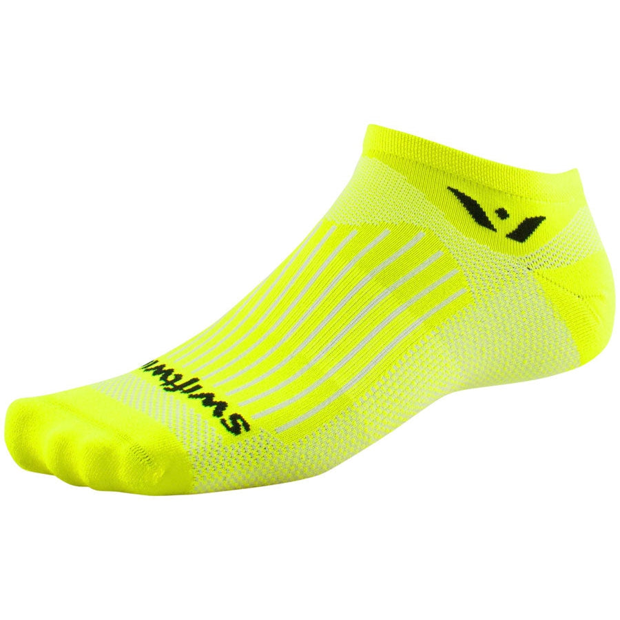 Swiftwick Aspire Zero Bike Socks - Yellow - Socks - Bicycle Warehouse