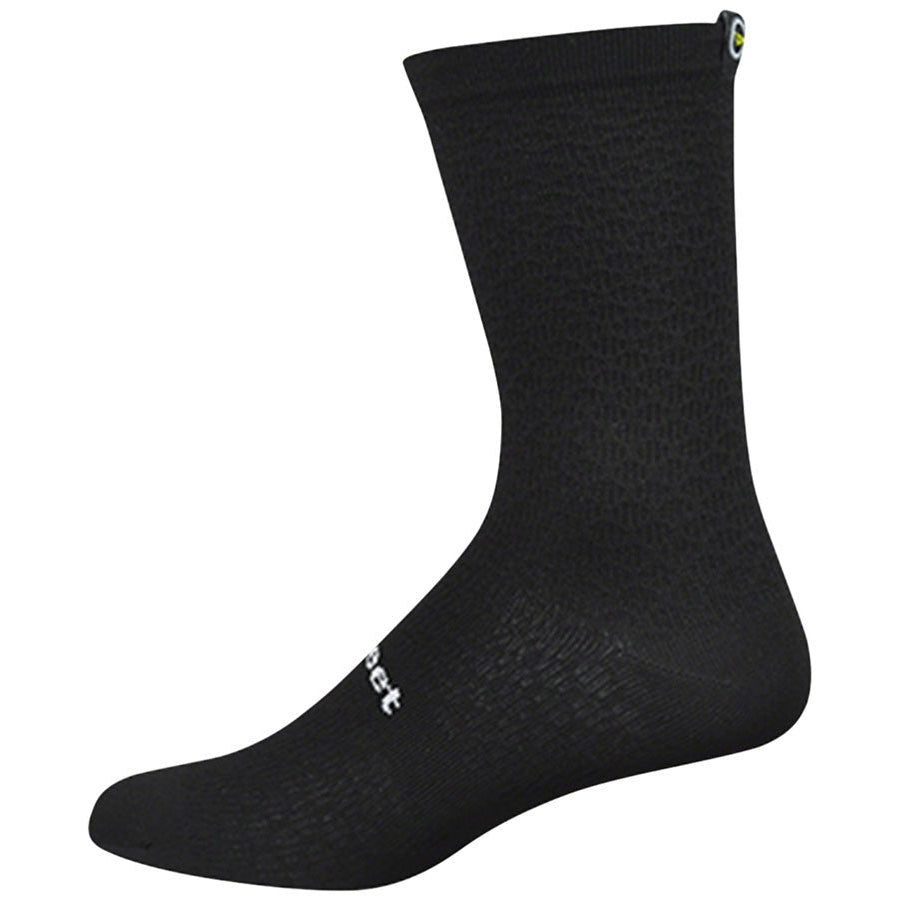 DeFeet Evo Mont Ventoux Bike Socks - Black - Socks - Bicycle Warehouse