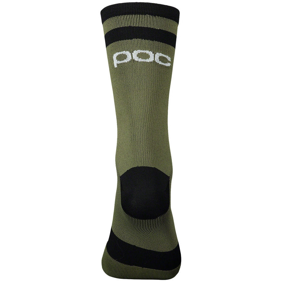 POC Lure Men's Mountain Bike Socks - Green - Socks - Bicycle Warehouse