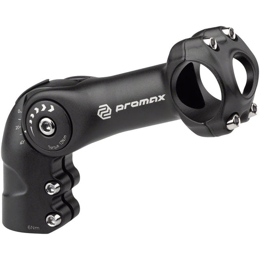 Promax Promax MA-595 31.8mm, Length 110mm, Adjustable Threadless Stem Black - Stems - Bicycle Warehouse
