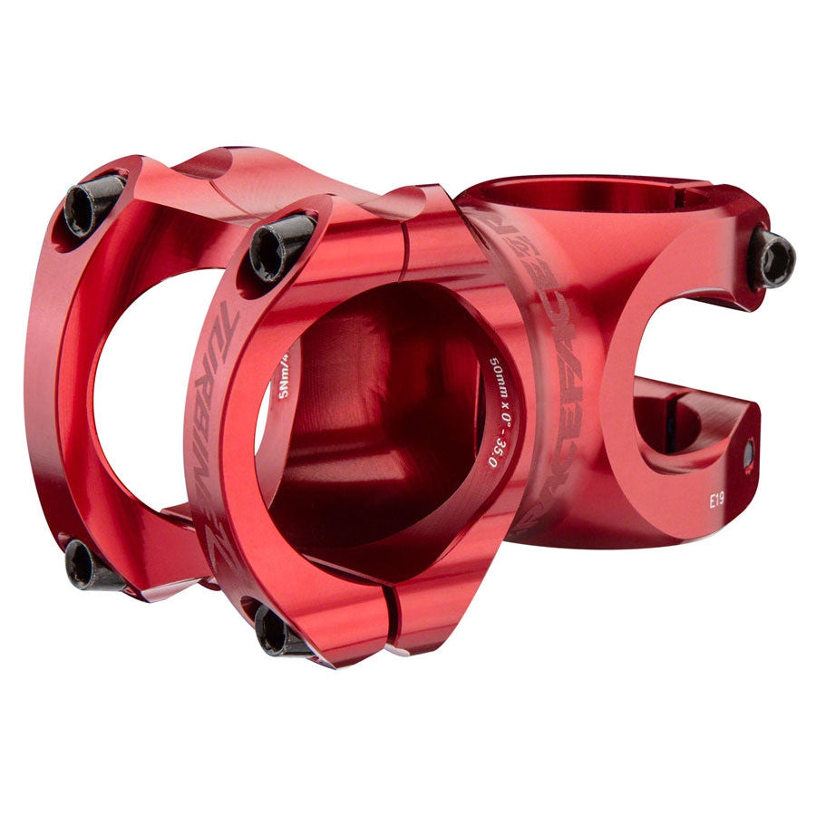 RaceFace Turbine R 35 Bike Stem - 35mm Clamp, +/-0, 1 1/8", Red - Stems - Bicycle Warehouse