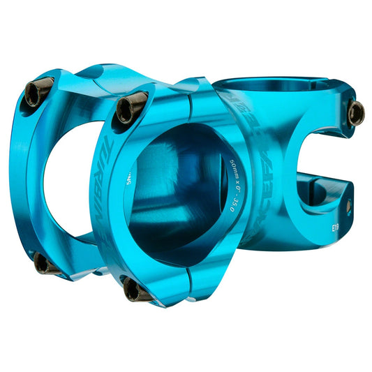 RaceFace Turbine R 35 Bike Stem - 35mm Clamp, +/-0, 1 1/8", Turquoise - Stems - Bicycle Warehouse