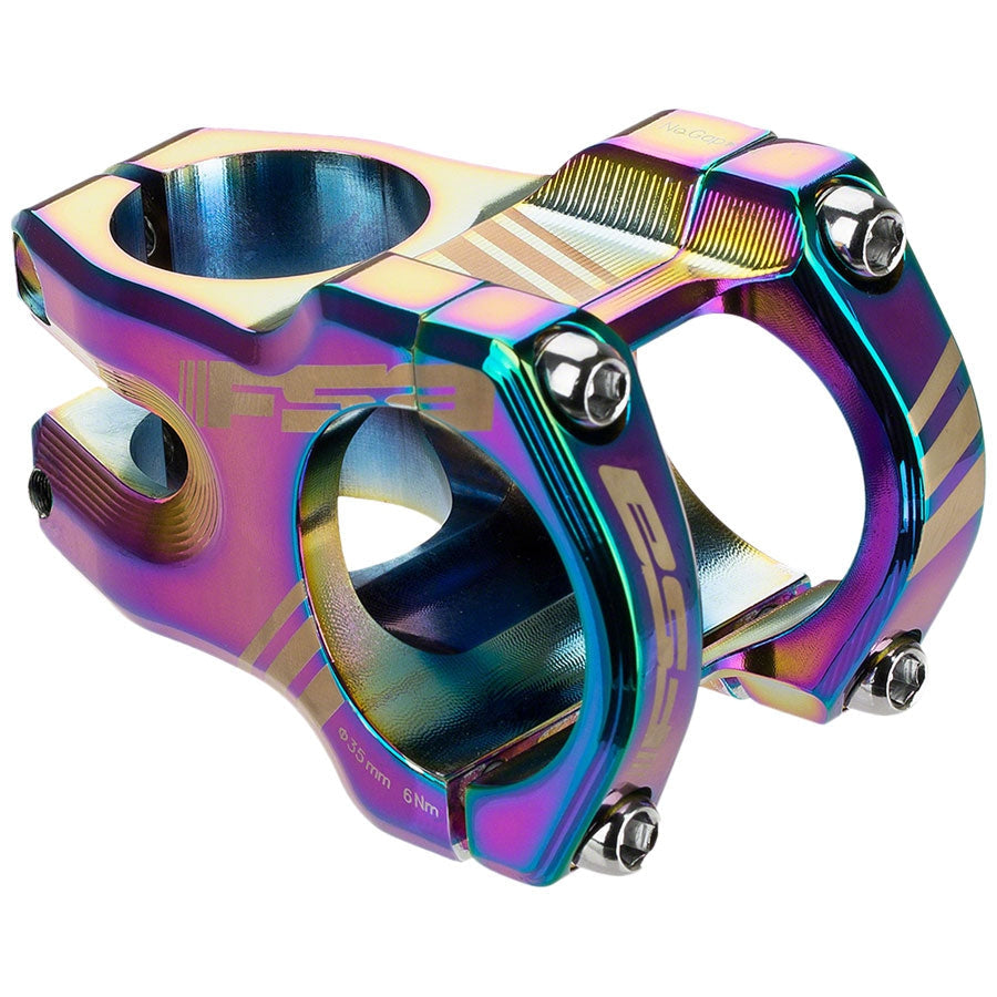 Full Speed Ahead Full Speed Ahead Team Stem - 35mm Clamp, +/-6, 1 1/8", Oil Slick - Stems - Bicycle Warehouse