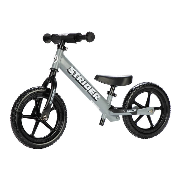 Strider 12 Sport Balance Bike - Matte Gray – Bicycle Warehouse