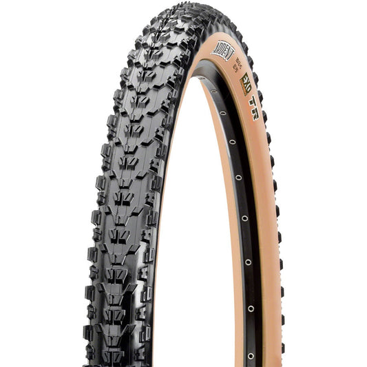 Maxxis Ardent Mountain Bike Tire - 27.5 x 2.25, Tubeless, Folding, Black/Dark Tan, Dual, EXO - Tires - Bicycle Warehouse