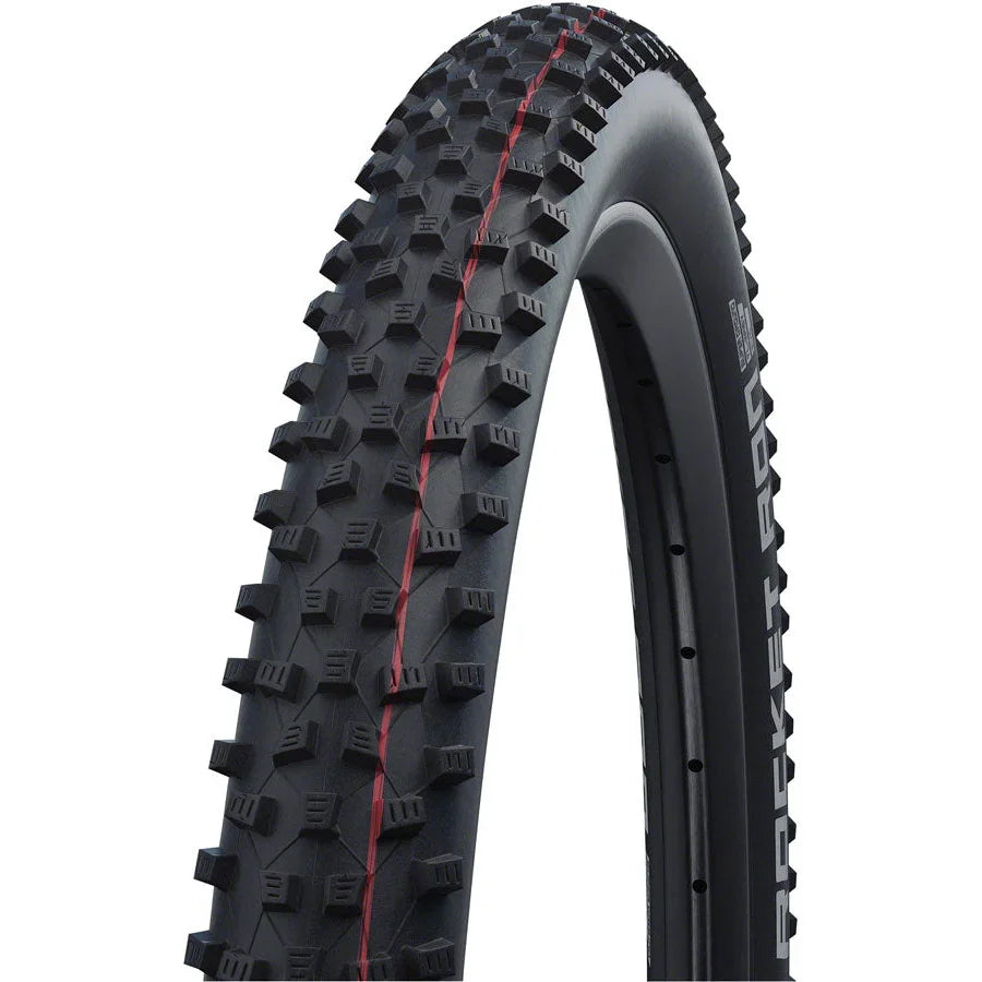 Schwalbe  Rocket Ron Tire - 26 x 2.1, Clincher, Folding, Black, Addix