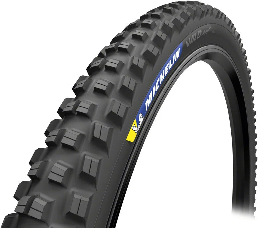 Michelin  Wild AM2 Tire - 27.5 x 2.4, Tubeless, Folding, Black, Competition