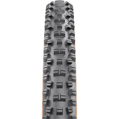 WTB Vigilante Mountain Bike Tire - 29 x 2.3, TCS Tubeless, Folding, Black/Tan, Light/Fast Rolling, Dual DNA, SG2 - Tires - Bicycle Warehouse