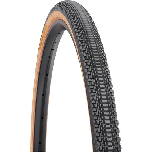 WTB  Vulpine Tire - 700 x 36, TCS Tubeless, Folding, Black/Tan, Light/Fast Rolling, Dual DNA