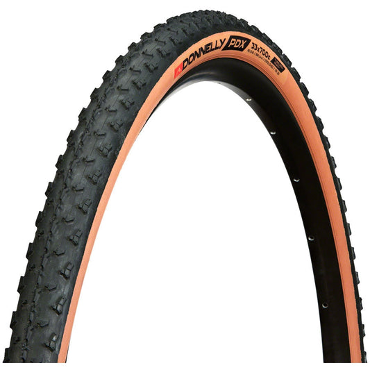 Donnelly Sports  PDX Tire - 700 x 33, Tubeless, Folding, Black/Tan