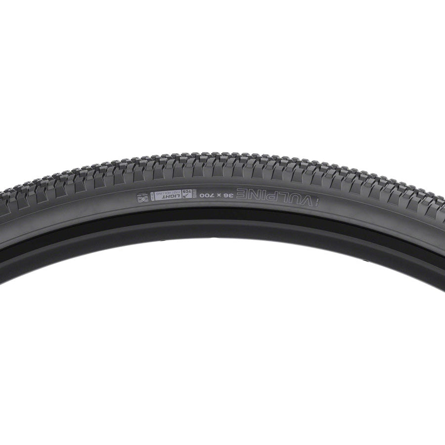 WTB Vulpine Gravel Bike Tire - 700 x 36, TCS Tubeless, Folding, Black, Light/Fast Rolling, Dual DNA - Tires - Bicycle Warehouse