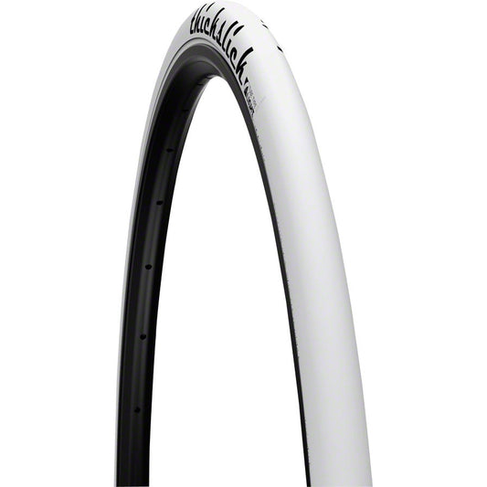 WTB  ThickSlick Tire - 700 x 25, Clincher, Wire, White, Comp