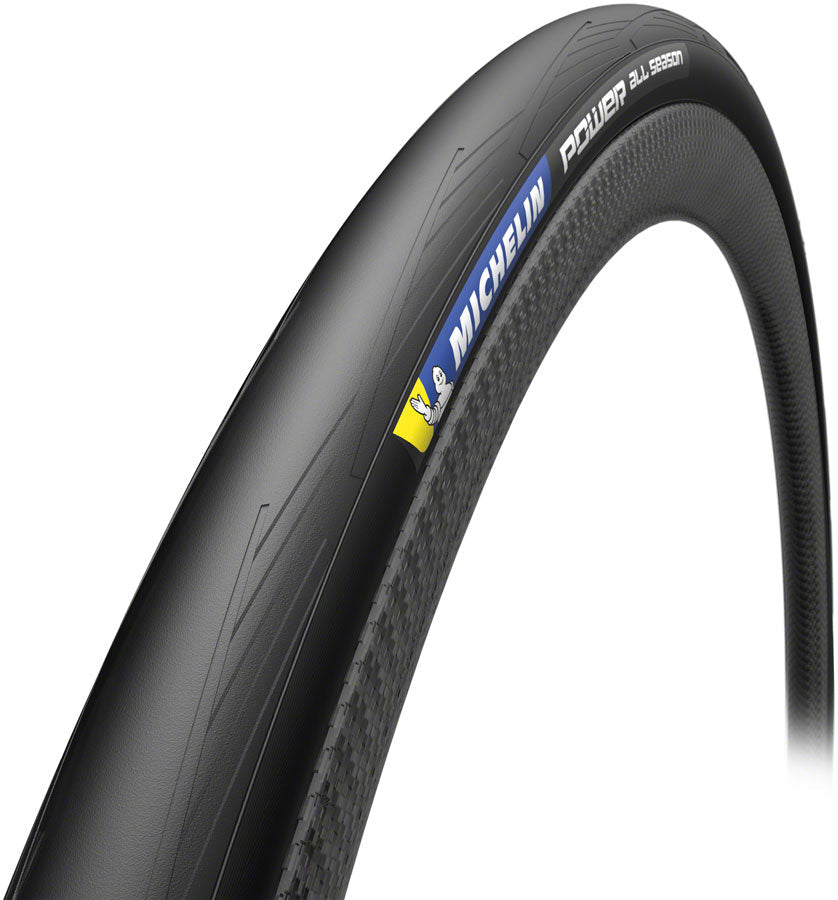 Michelin  Power All Season v2 Tire - 700 x 25, Tubeless, Folding, Black