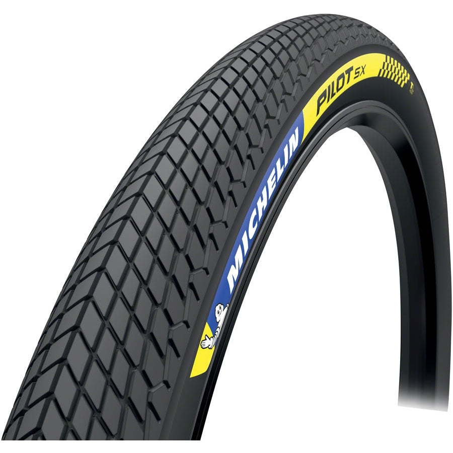 Michelin  Pilot SX Tire - 20 x 1.70, Tubeless, Folding, Black