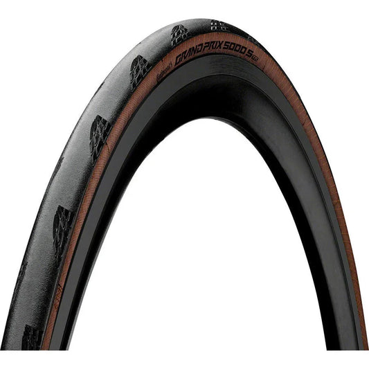 Continental  Grand Prix 5000 S TR Tire - 700 x 32, Tubeless, Folding, Black/Transparent, 220tpi