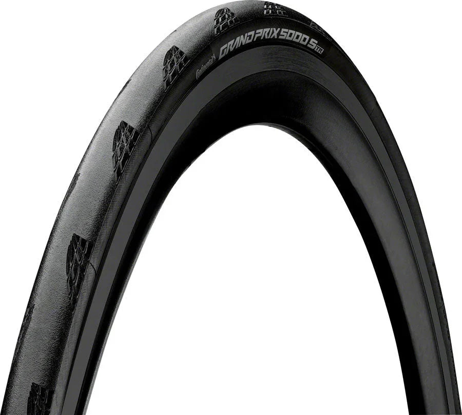 Continental  Grand Prix 5000 S TR Tire - 700 x 28, Tubeless, Folding, Black, 220tpi