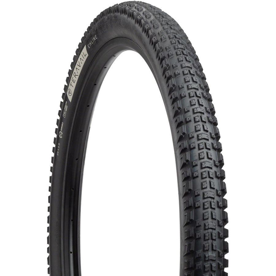 Teravail  Ehline Tire - 29 x 2.5, Tubeless, Folding, Black, Durable, Fast Compound
