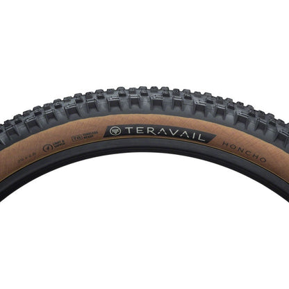 Teravail Honcho Mountain Bike Tire - 29 x 2.6, Tubeless, Folding, Tan, Light and Supple, Grip Compound - Tires - Bicycle Warehouse