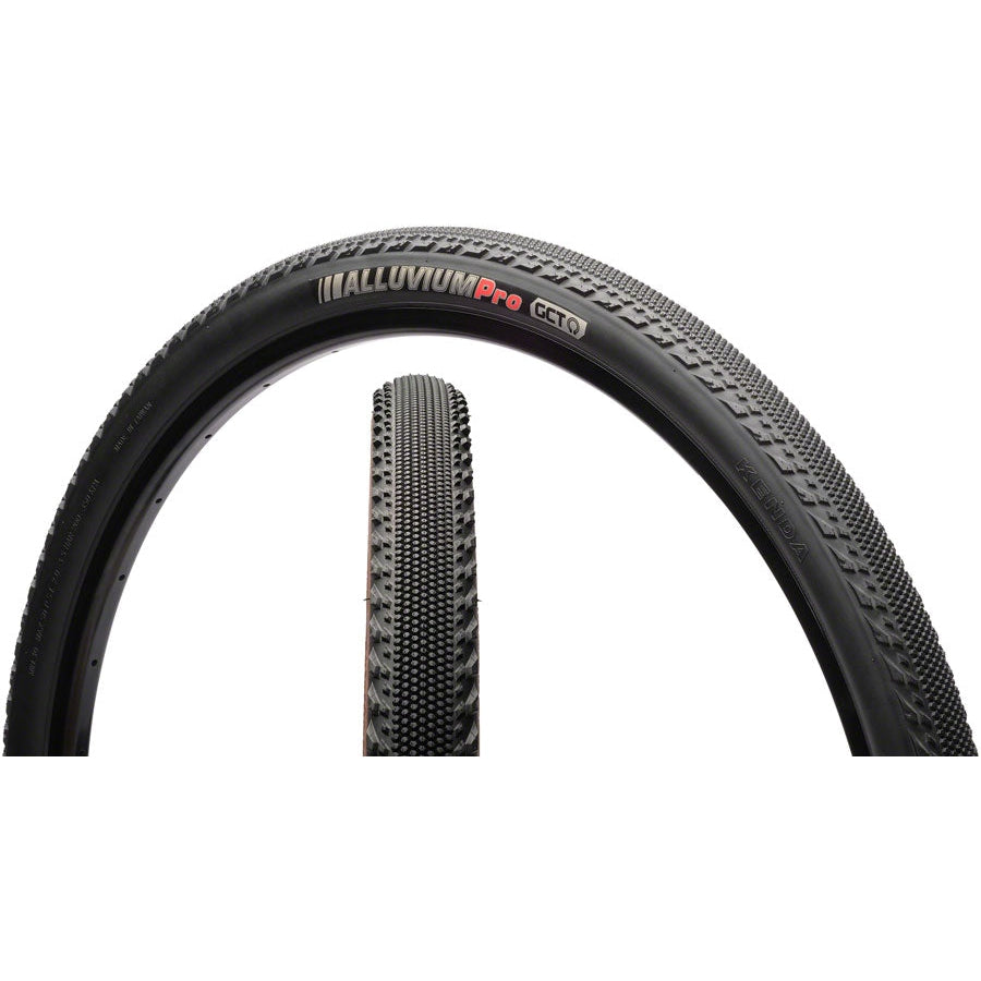 Kenda  Alluvium Pro Tire - 700 x 45, Tubeless, Folding, Black, 120tpi, GCT