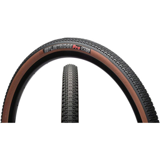 Kenda  Flintridge Pro Tire - 700 x 35, Tubeless, Folding, Coffee Sidewall, 120tpi, GCT