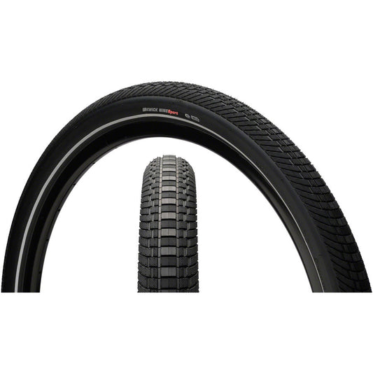 Kenda  Kwick Nine Tire - 29 x 2.2, Clincher, Wire, Black/Reflective, 60tpi, KS