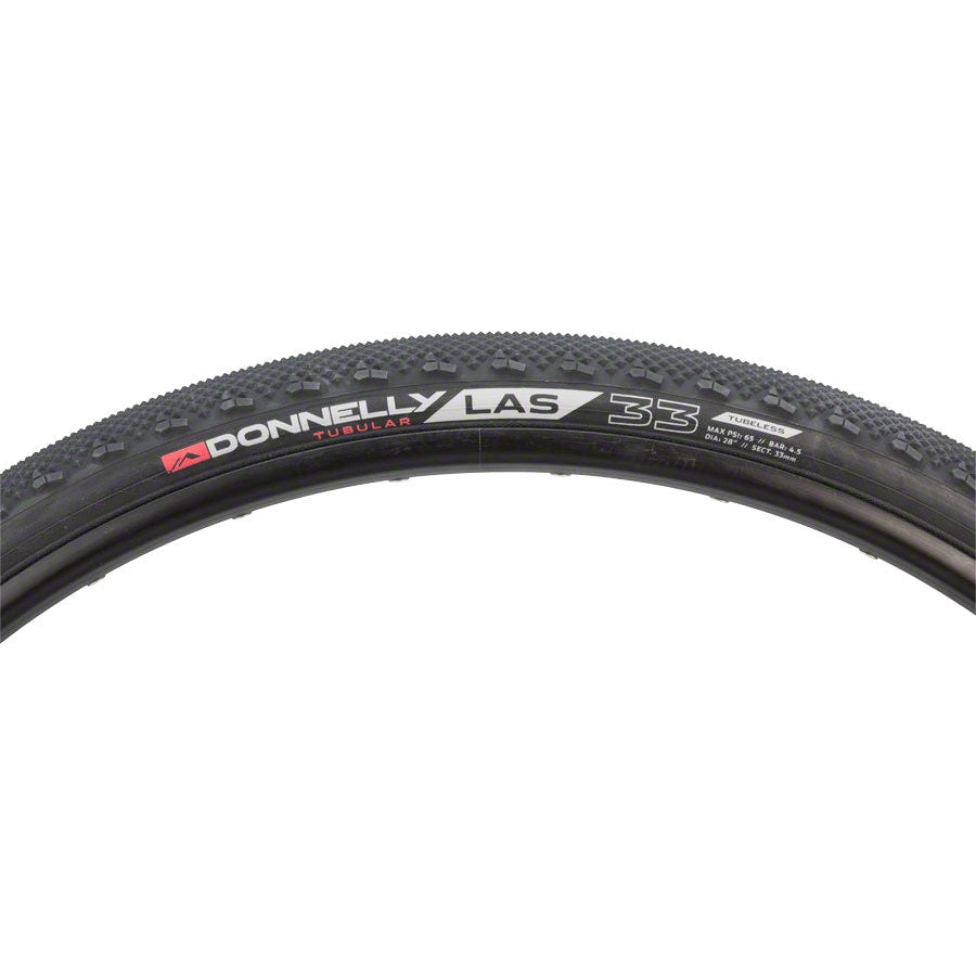 Donnelly Sports  LAS Tire - 700 x 33, Tubeless, Folding, Black