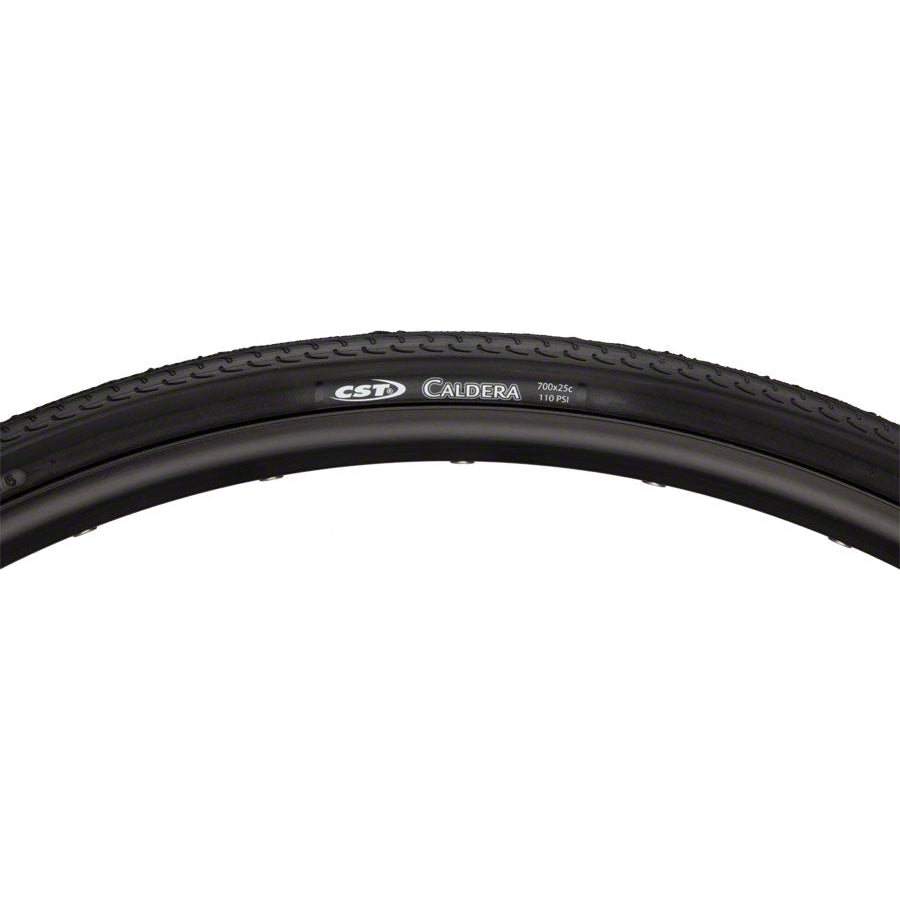 CST  Caldera Tire - 700 x 25, Clincher, Wire, Black