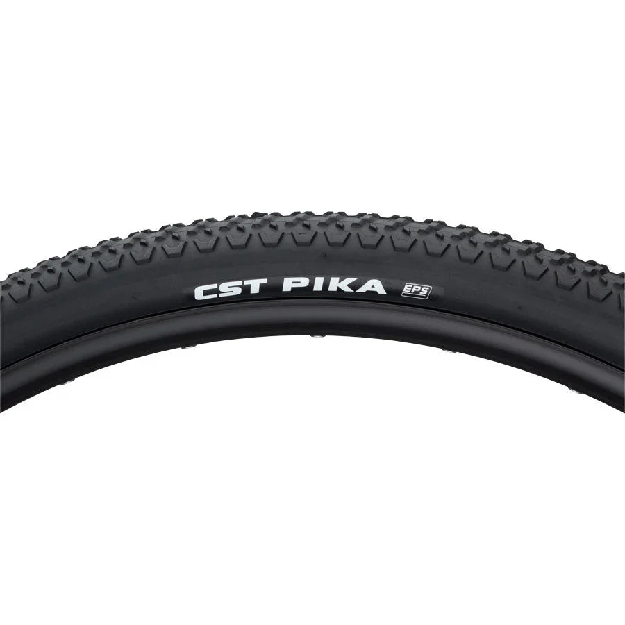 CST  Pika Tire - 700 x 38, Clincher, Wire, Black, Dual Compound, EPS Puncture Protection