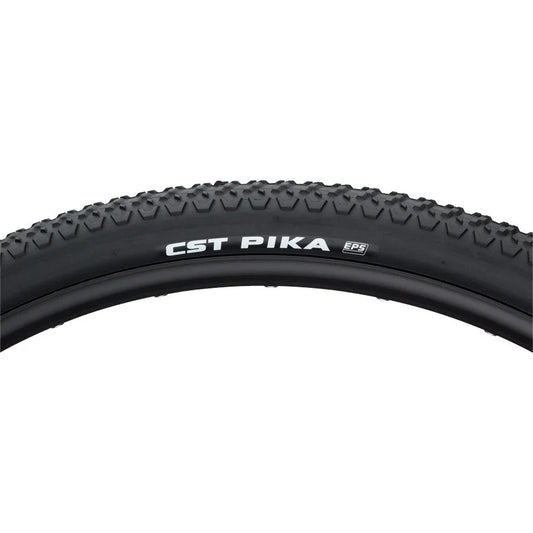 CST  Pika Tire - 700 x 38, Clincher, Wire, Black, Dual Compound, EPS Puncture Protection