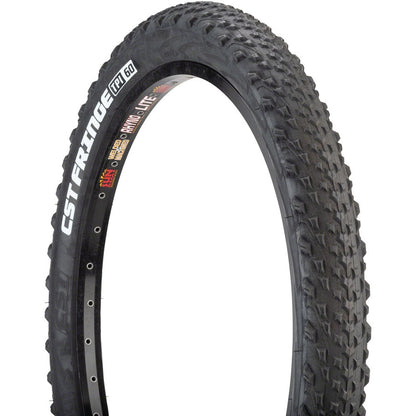 CST  Fringe Tire - 24 x 2.8, Clincher, Wire, Black